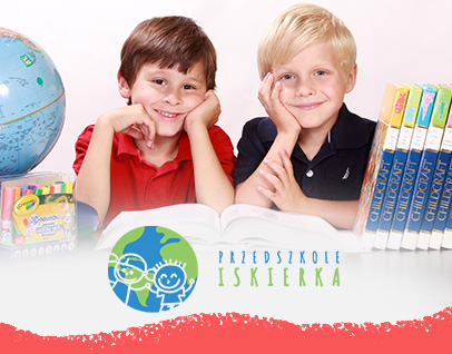 Dwoje dzieci w sekcji Serdecznie zapraszamy